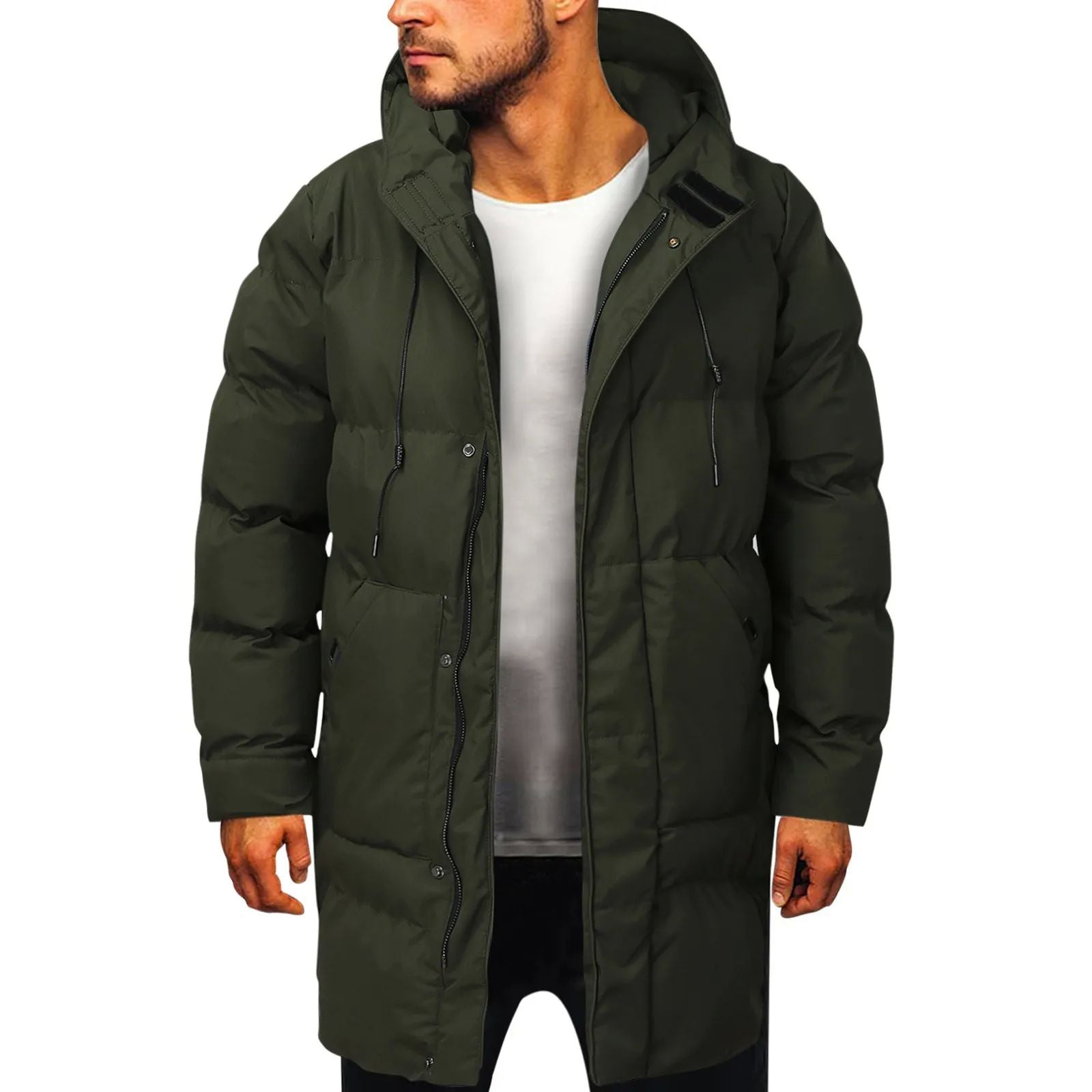 Robert - Herren-Daunenjacke mit Kapuze für kalte Tage