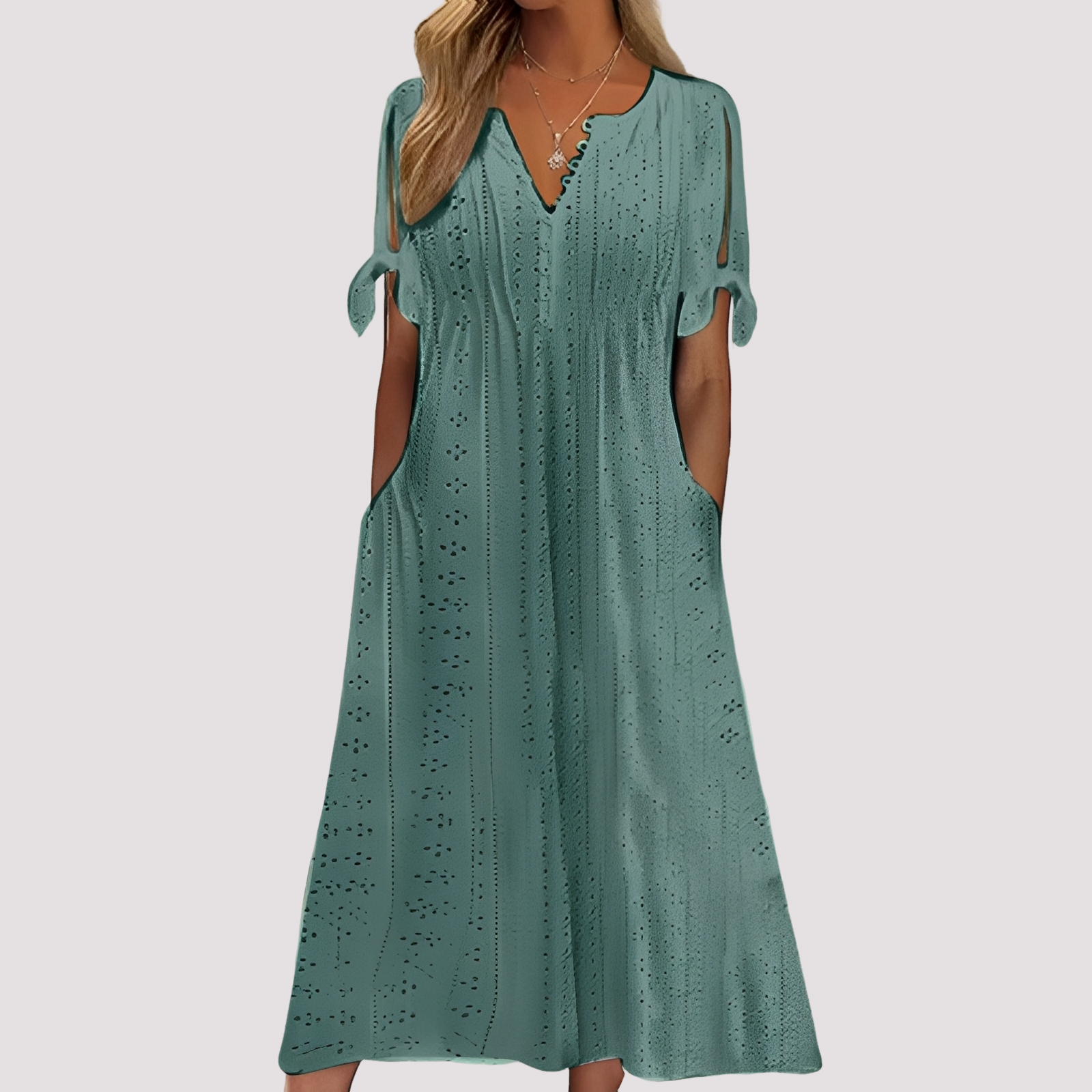 Maisy - Schickes Damenkleid mit Ausschnitten