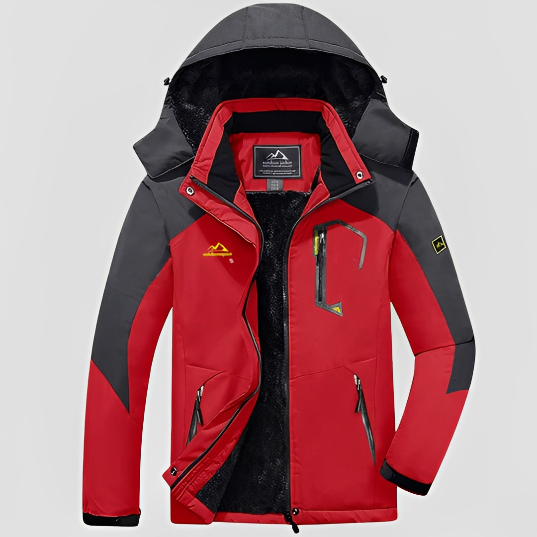 Febous - Herren Winterjacke, wasserdicht