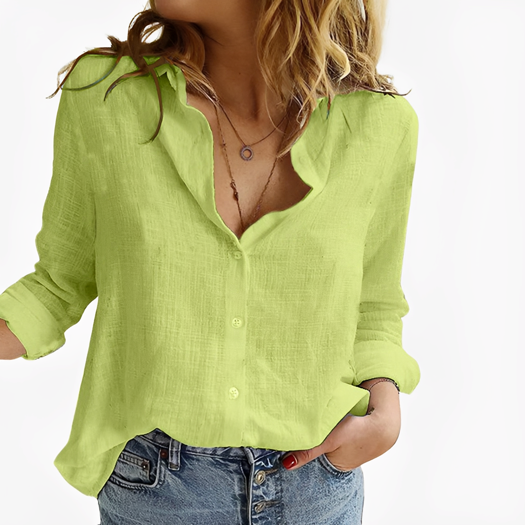 Yuna – Elegante Bluse mit lockerem Schnitt