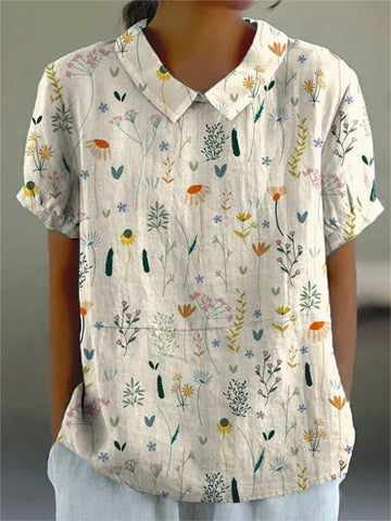 Raelyn - Bluse mit wilden Blumen