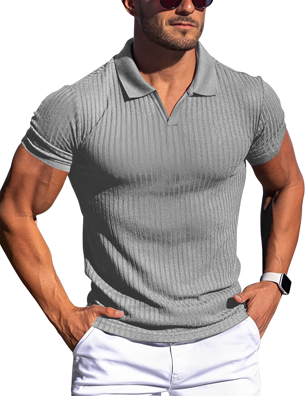 Zack - Angenehmes Slim-Fit-Poloshirt für Herren
