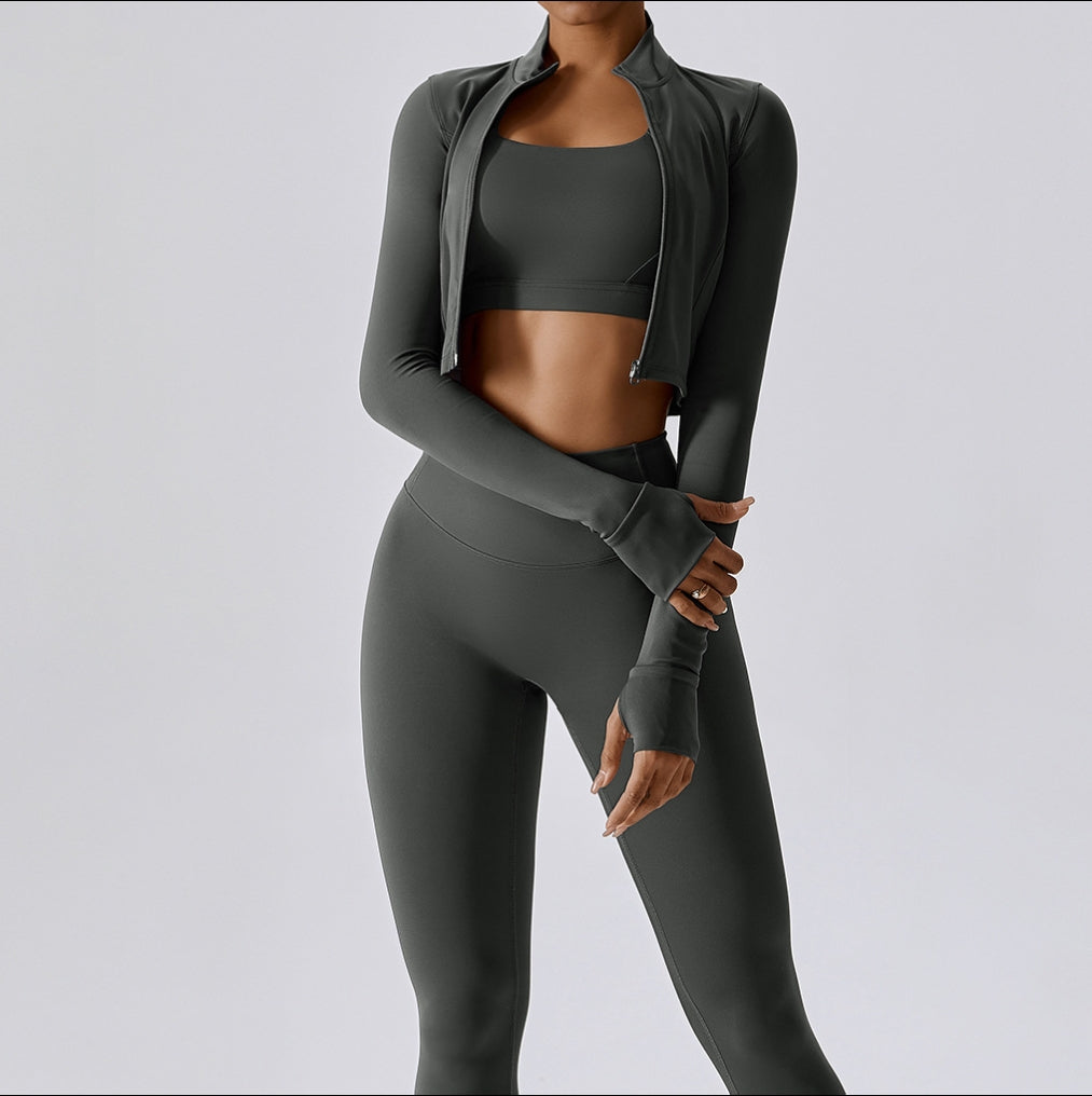 Christine - Stilvolles 3-teiliges Damen-Sportset