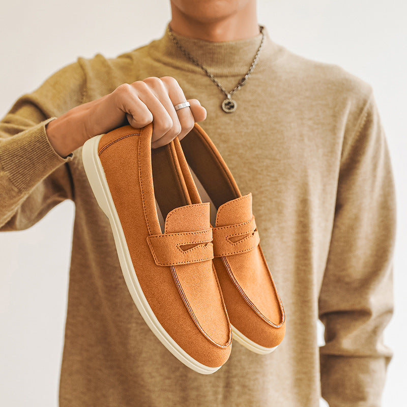 Jonathan - Elegante, lässige Herren-Wildleder-Slipper