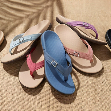 Fuß Himmel - Sandalen für den Sommer