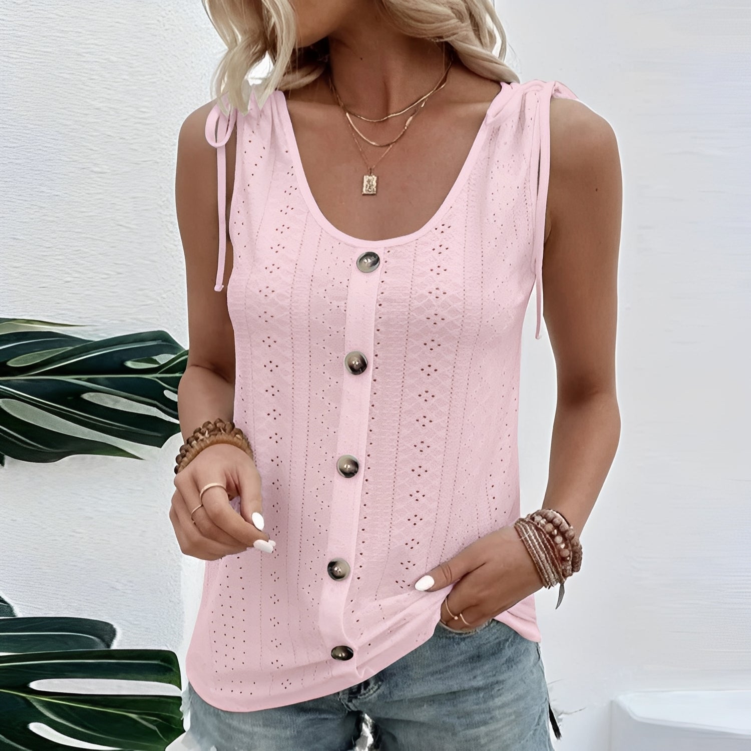 Millie - Eleganter ärmelloser Tanktop für Frauen