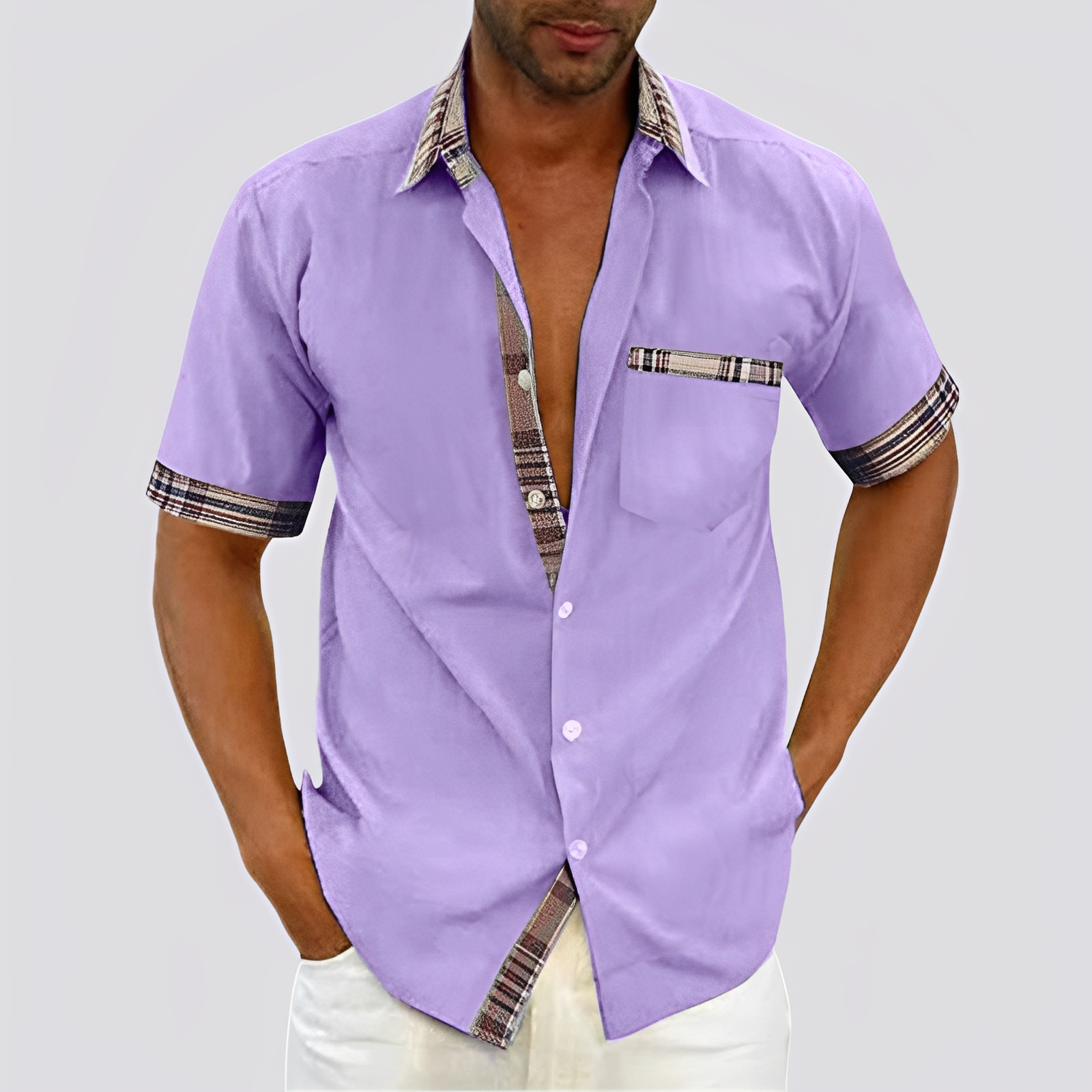 Matt - Elegantes Herren-Kurzarmhemd