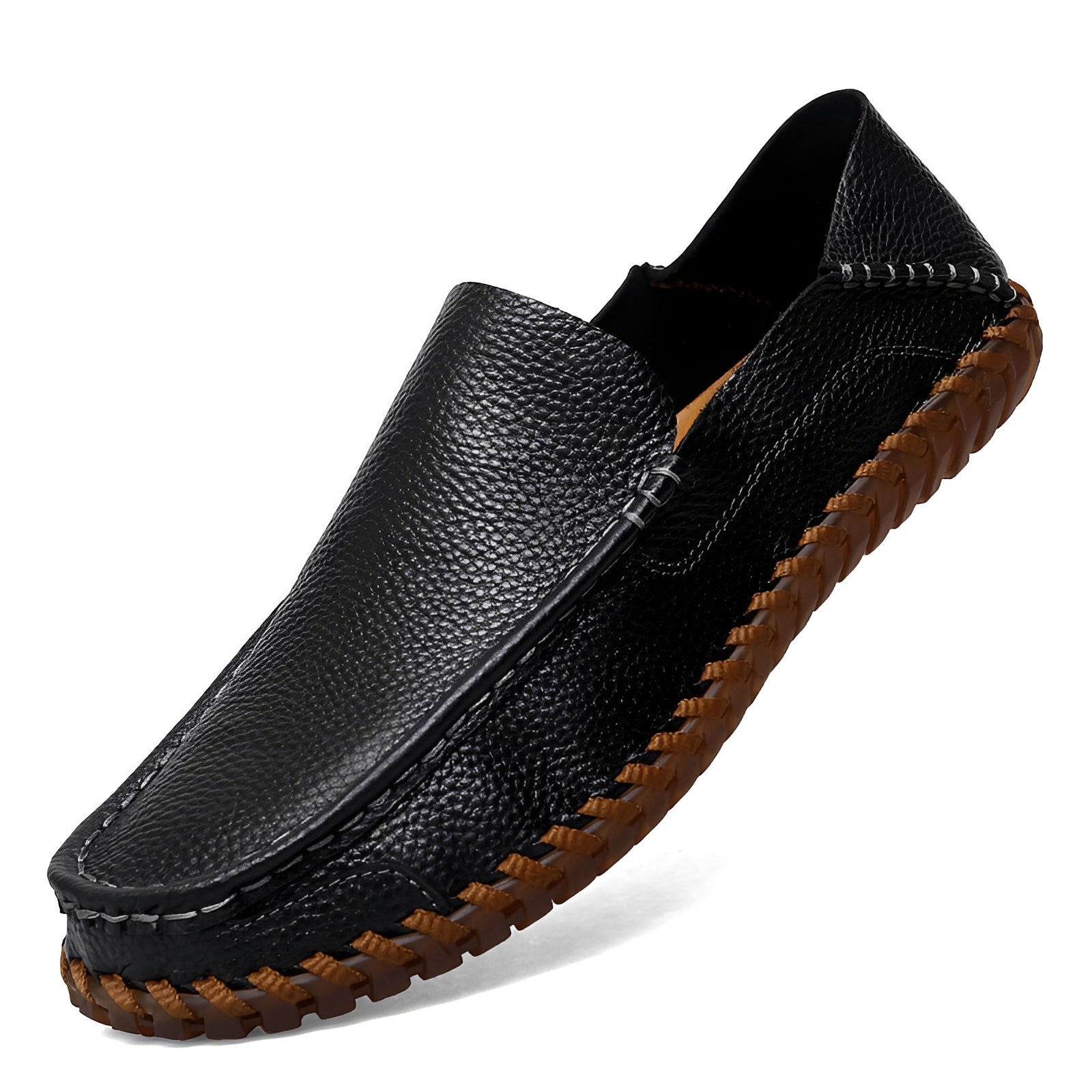 Benjamin - Bequeme Lederhalbschuhe für Herren