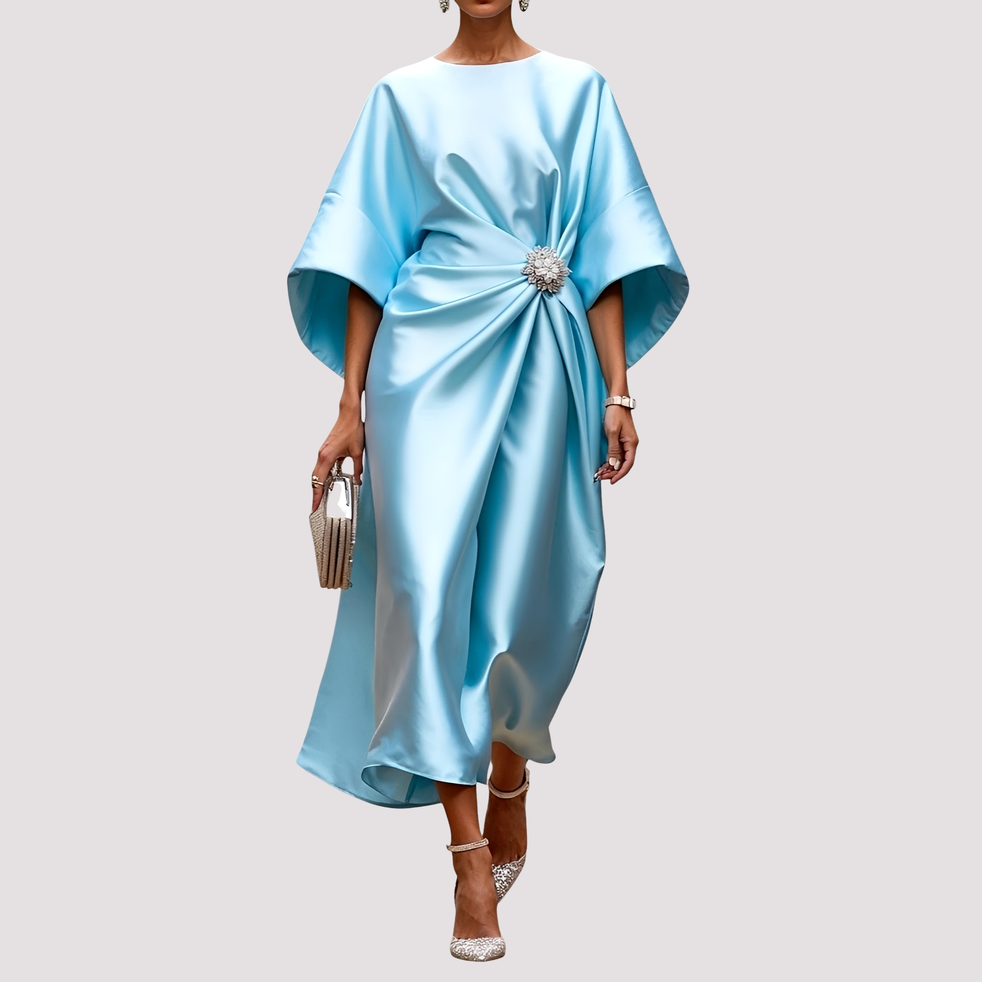 Kay - Schickes Wickel-Midikleid
