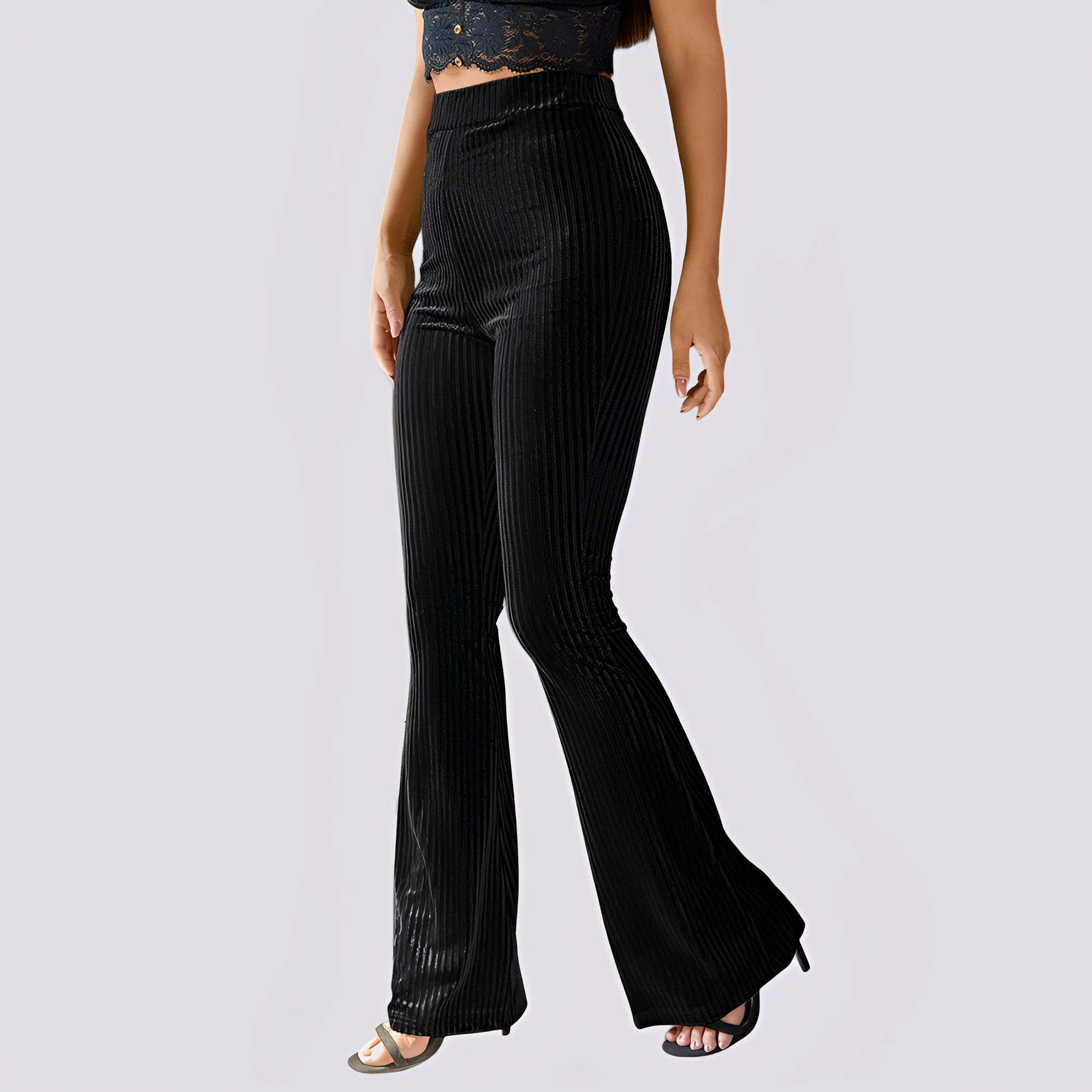 Leona - Bequeme Cord-Schlaghose für Damen