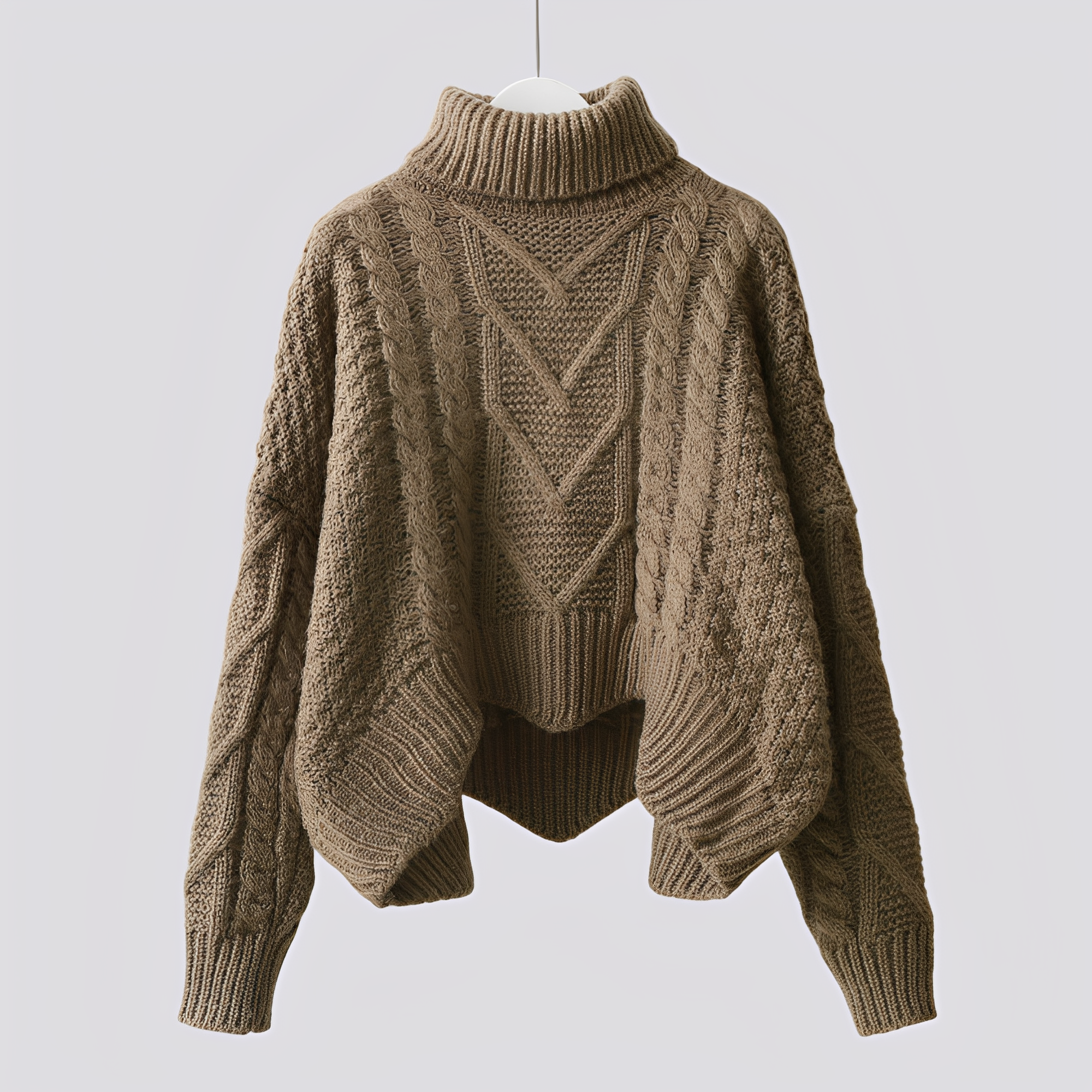Claudia - Stilvoller Damen-Rollkragenpullover