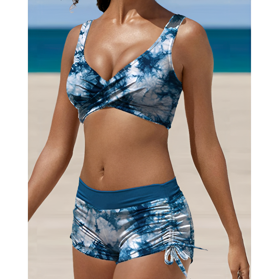 Reina – Modischer hochgeschnittener Bikini