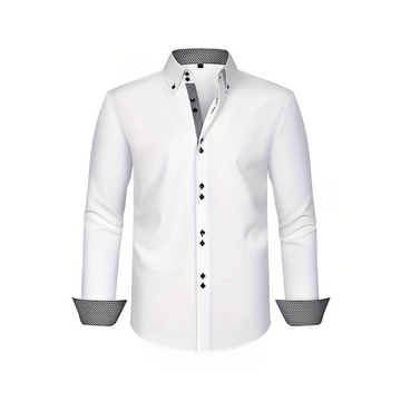 Cirk - Stretch-Langarm-Polo für Herren