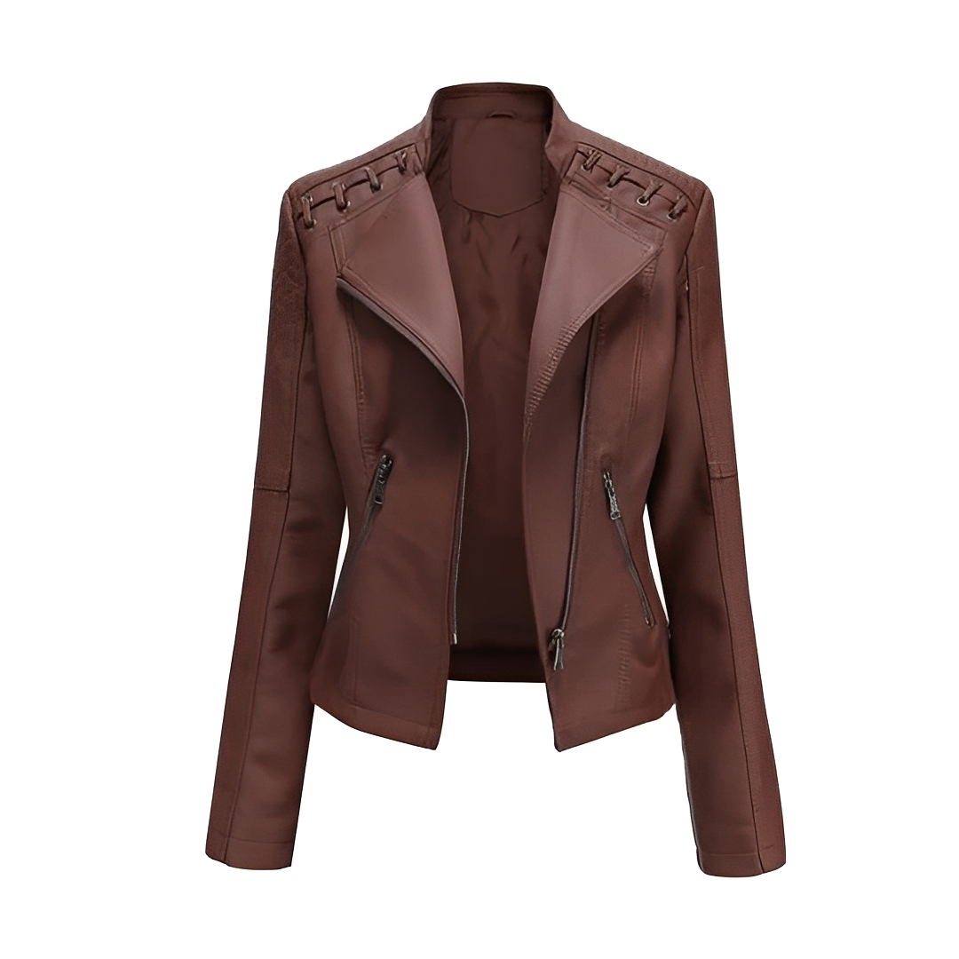 Kortney - Stilvolle Lederjacke für Damen