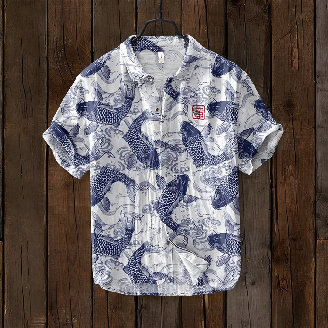 Raylle - Vintage-Sommerhemd für Herren