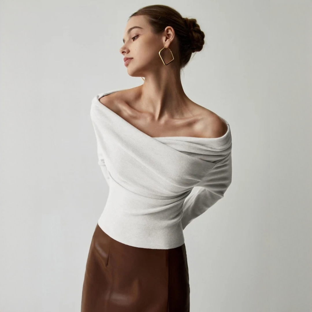 Yasmin - Elegantes trägerloses Top