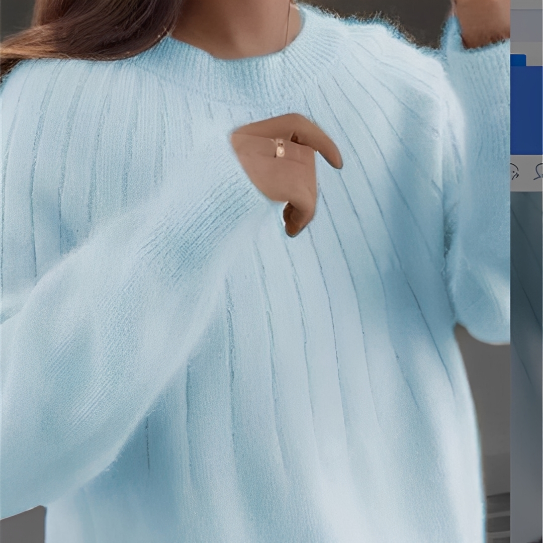 Davon - Komfortabler und stilvoller Wollpullover für Damen