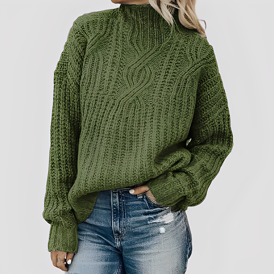 Julianne - Eleganter, komfortabler Frauenpullover