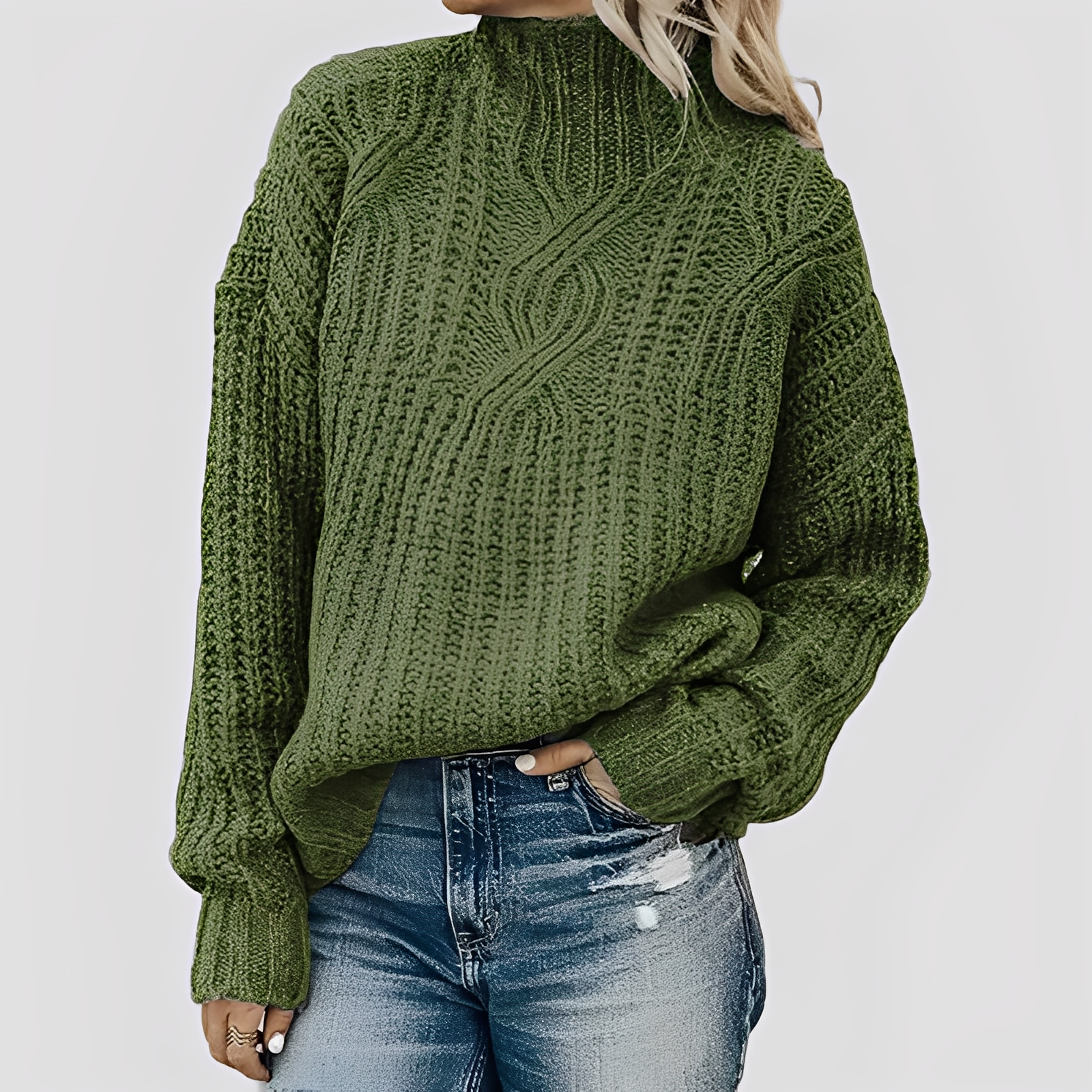 Julianne - Eleganter, komfortabler Frauenpullover