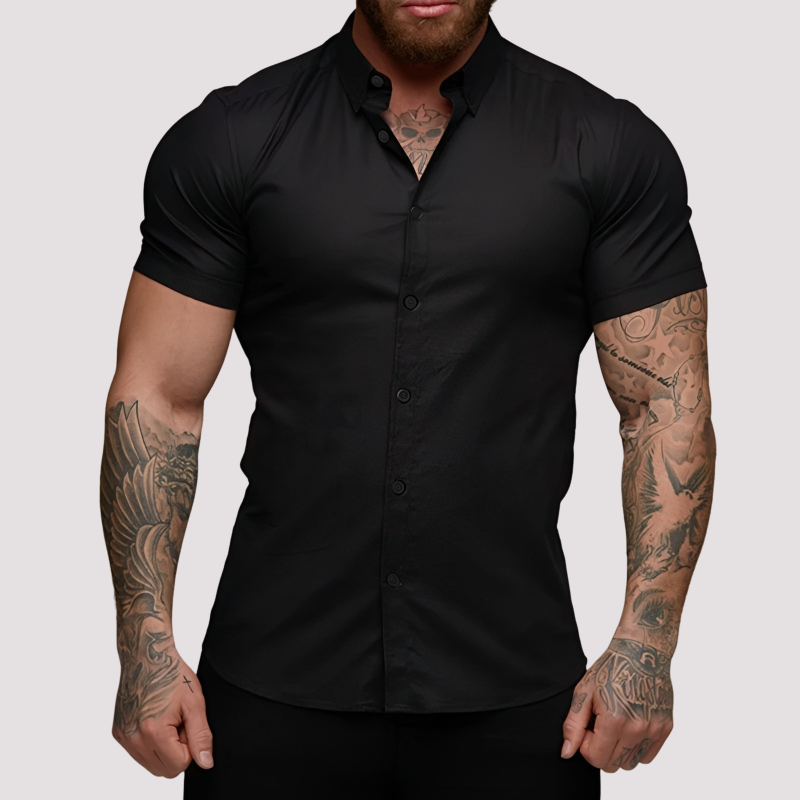 Oscar - Slim-Fit-Kurzarmhemd für Männer