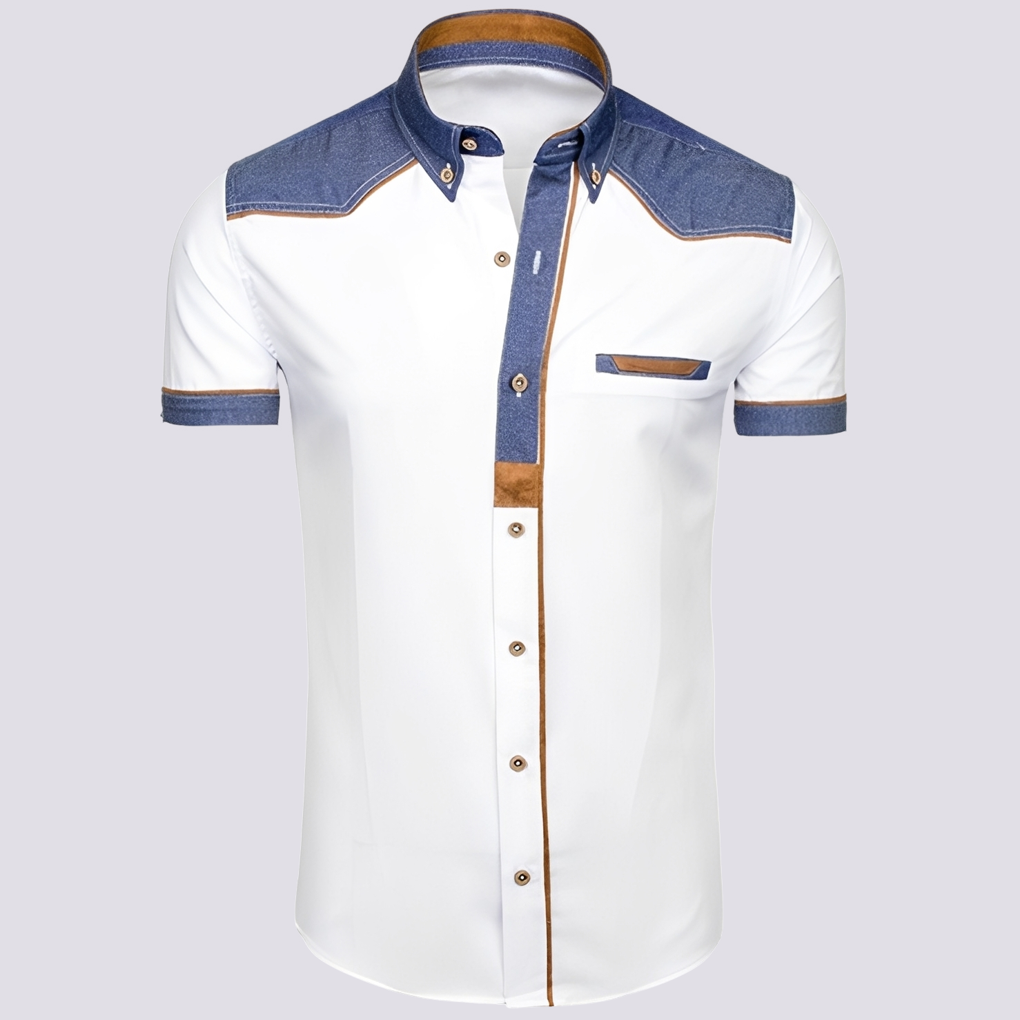 Frank - Schickes Denim-Polo für Damen