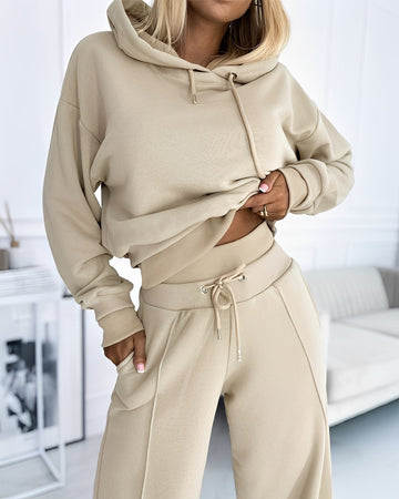 Paulina - Elegantes Damen-Hoodie-Trainingsanzug-Set