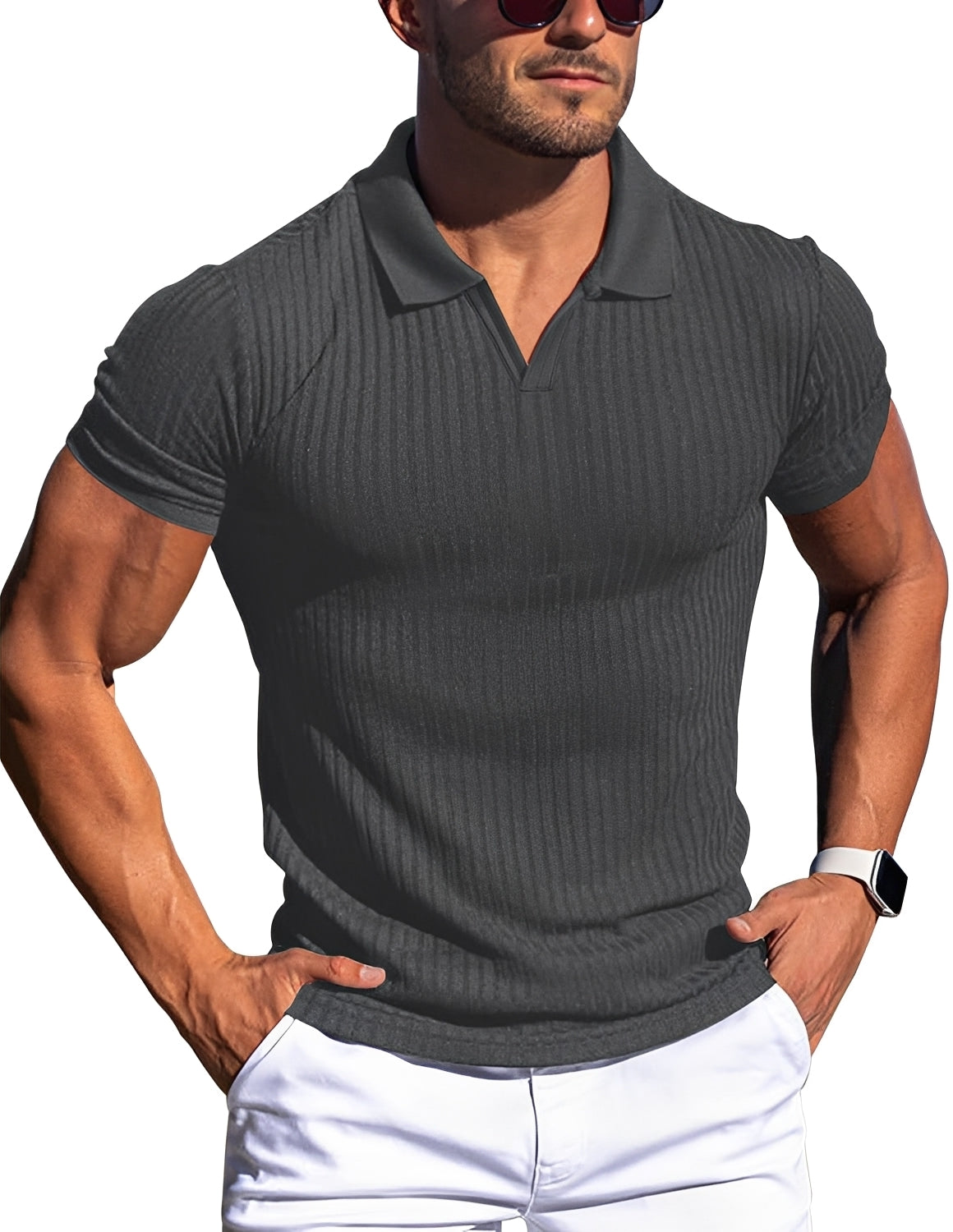 Zack - Angenehmes Slim-Fit-Poloshirt für Herren