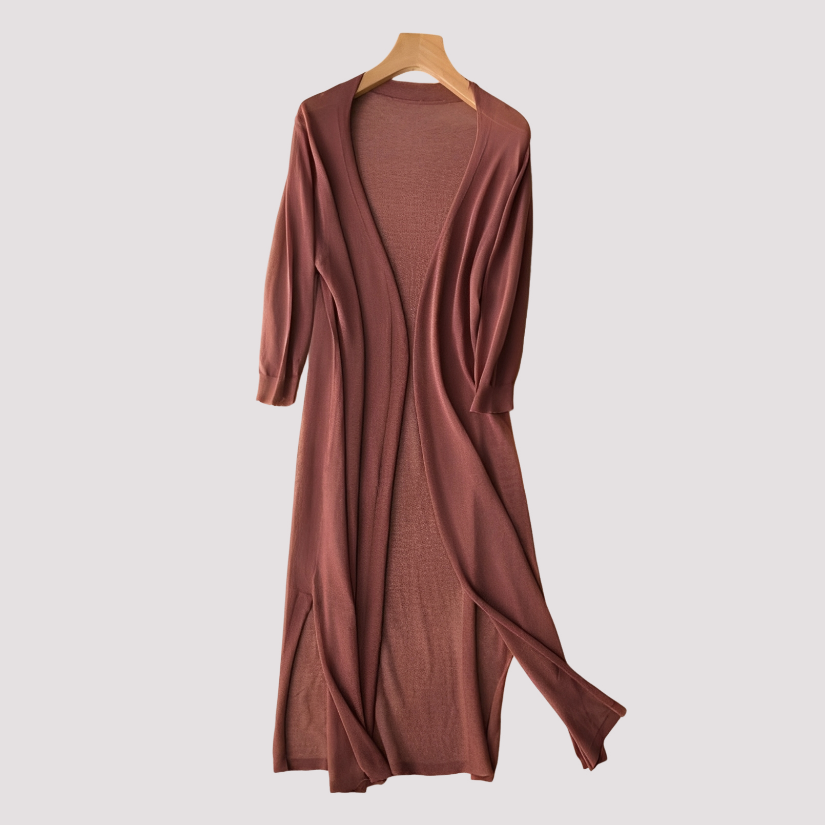 Fannie - Lässiger, langer Cardigan für Damen