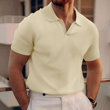 Holden - Minimalistisches Kurzarm-Poloshirt