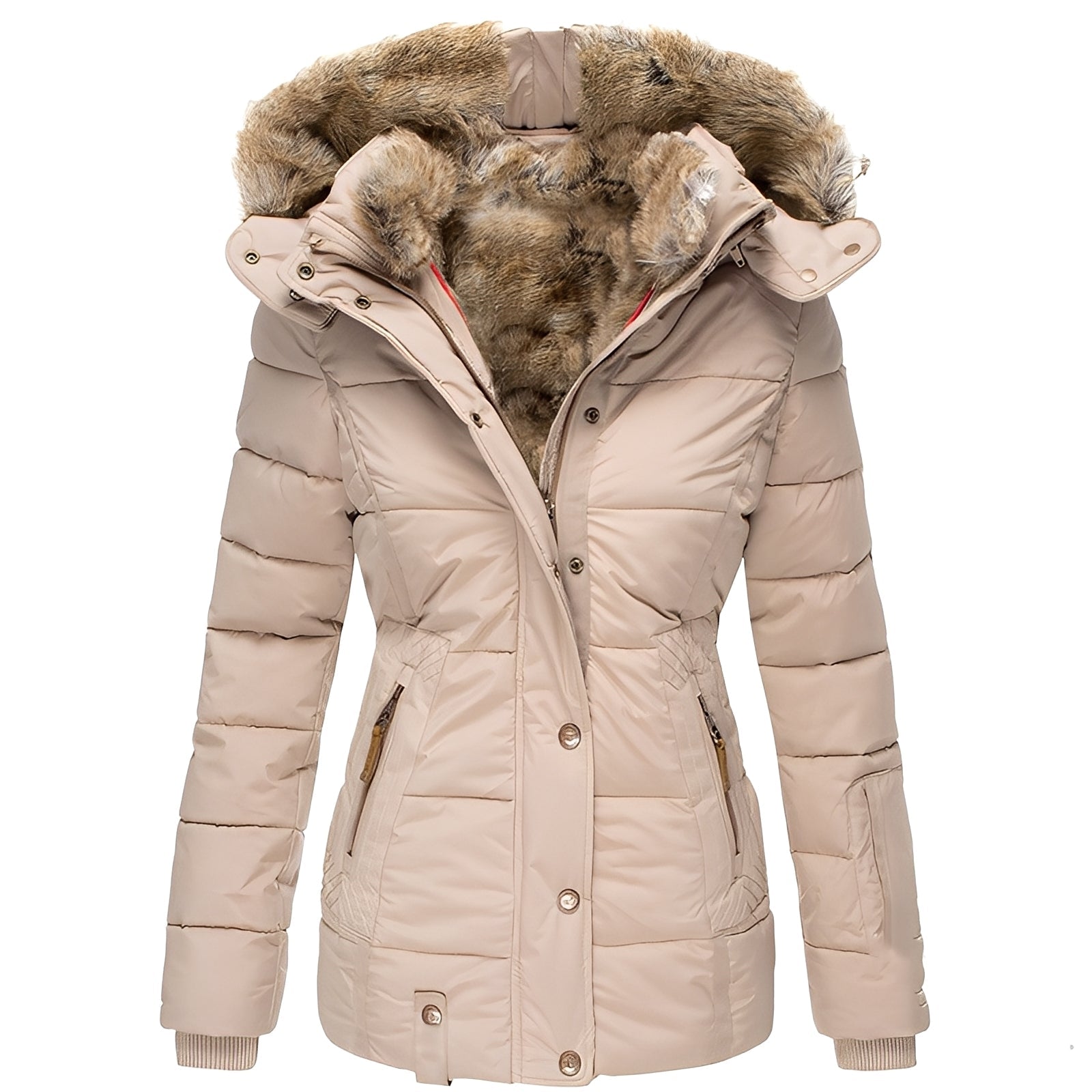 Romilly - Stilvolle und warme Damenjacke mit Kapuze