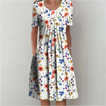 Erin - Stilvolles Kleid mit zartem Blumenmuster