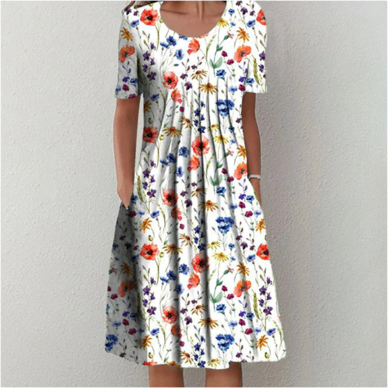 Erin - Stilvolles Kleid mit zartem Blumenmuster