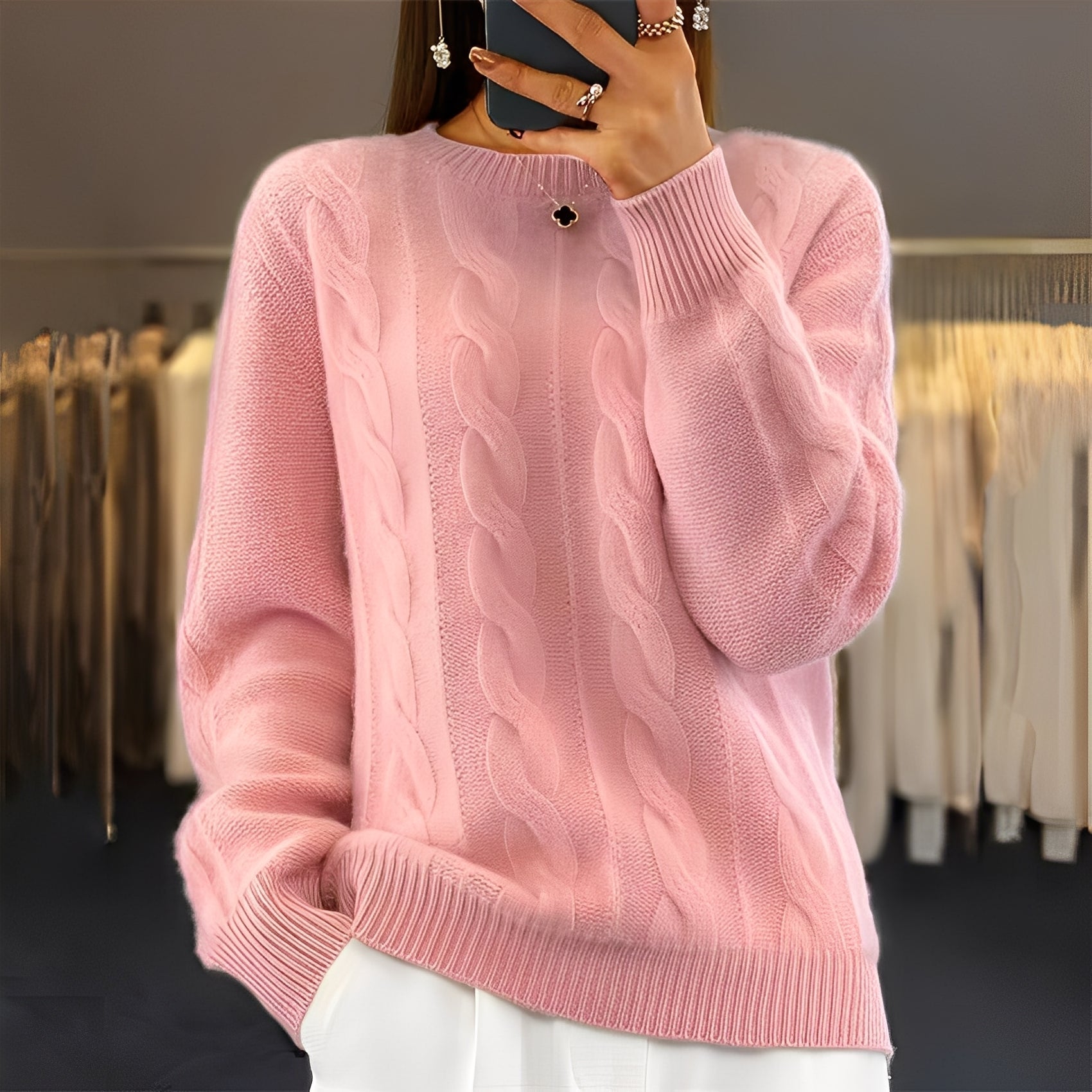 Leanne - Edler Damenpullover für alle Zeiten