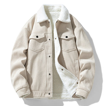 Bernard - Moderne Ordnance-Jacke mit Fleece für Herren