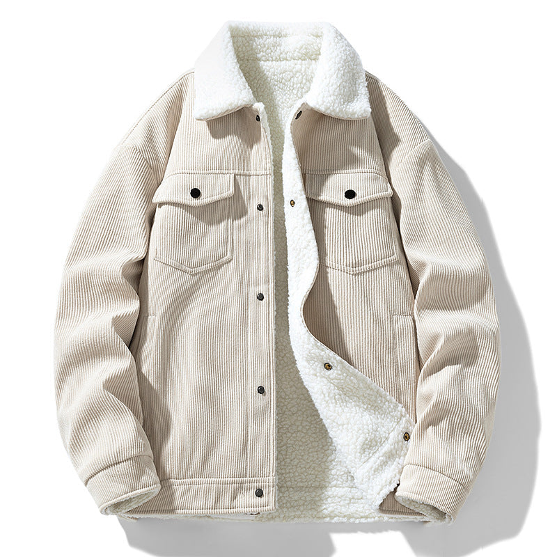 Bernard - Moderne Ordnance-Jacke mit Fleece für Herren