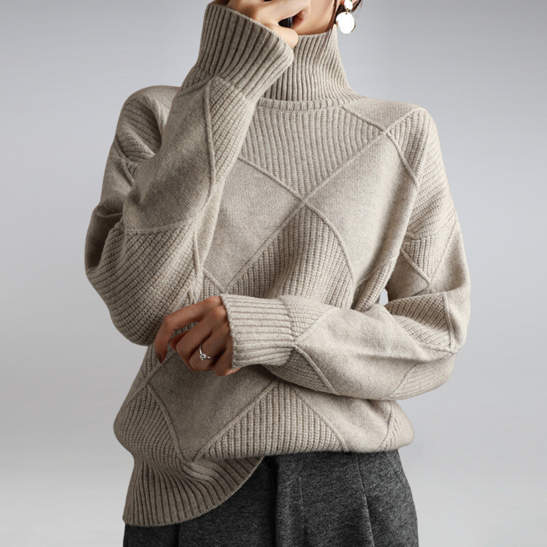 Camille – Damen-Rollkragenpullover