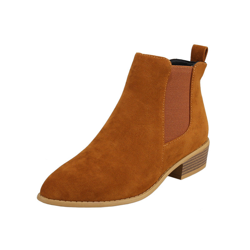 Karen - Stilvolle Damen-Chelsea-Boots mit spitzer Spitze