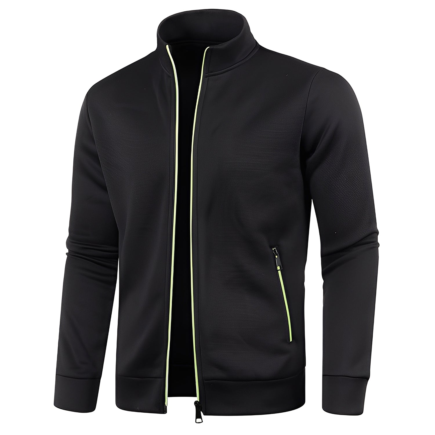 Clayton - Bequemer Herrenfleecepullover mit Reißverschluss