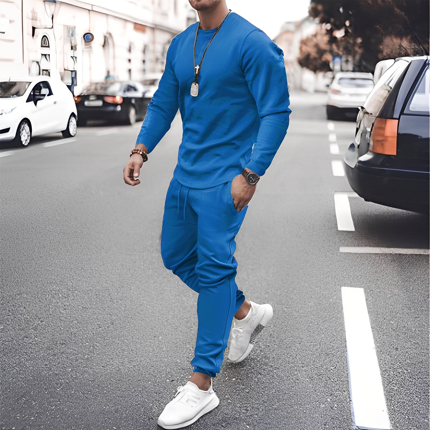 Ilyan - Pullover und Hose als neuer Modetrend für Männer