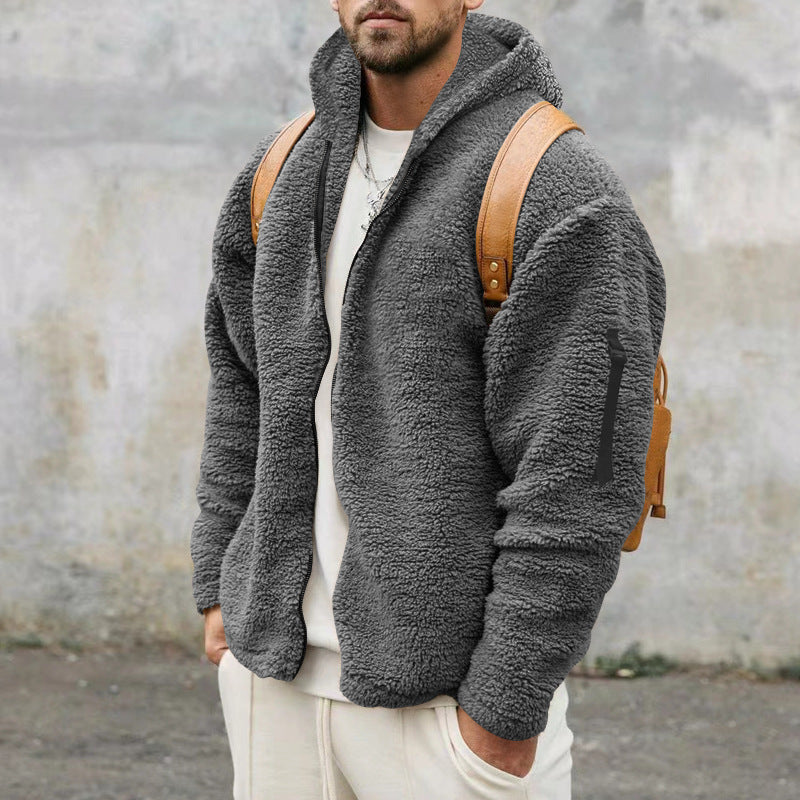 Burton - Weiche Flanellkapuzenjacke für Männer