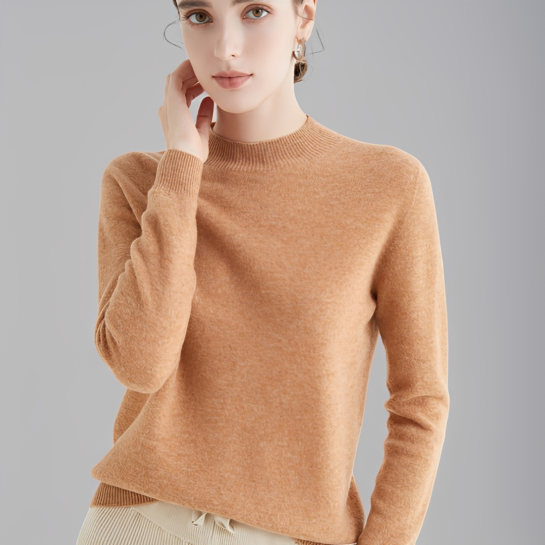 Chrystellene – Komfortabler Damen-Rollkragenpullover
