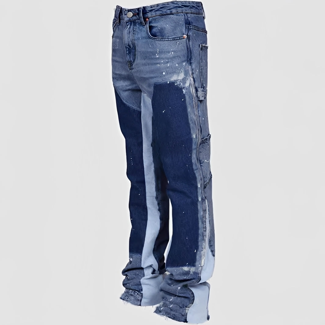 Charles - Elegante Denim-Jeans mit Schlag für Herren