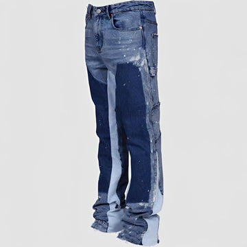 Charles - Elegante Denim-Jeans mit Schlag für Herren