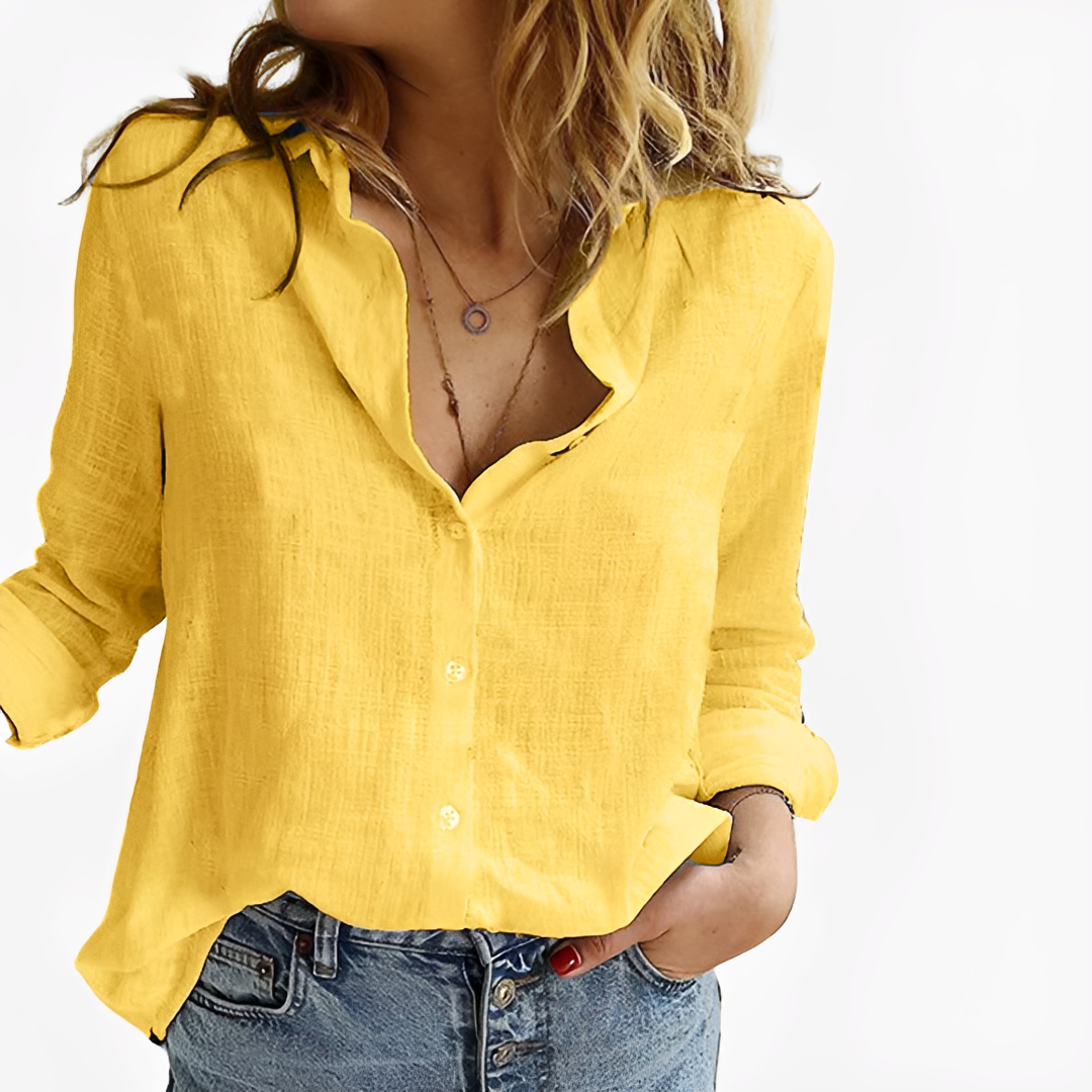 Yuna – Elegante Bluse mit lockerem Schnitt
