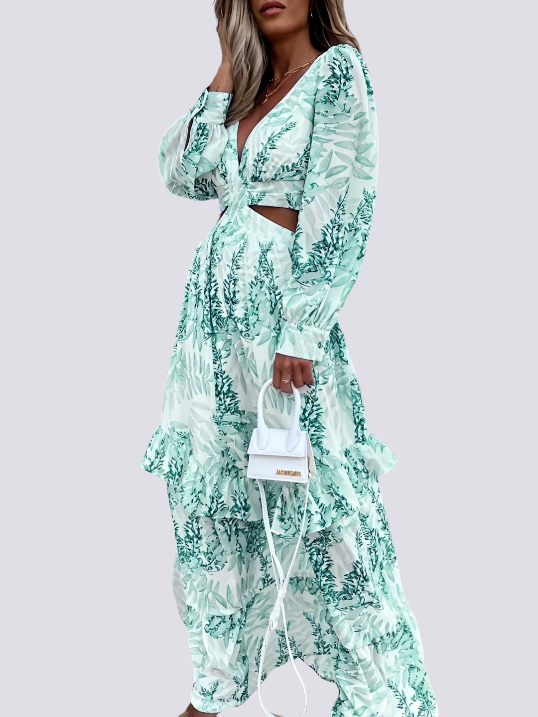 Katy - Bequemes Damen-Langarmkleid