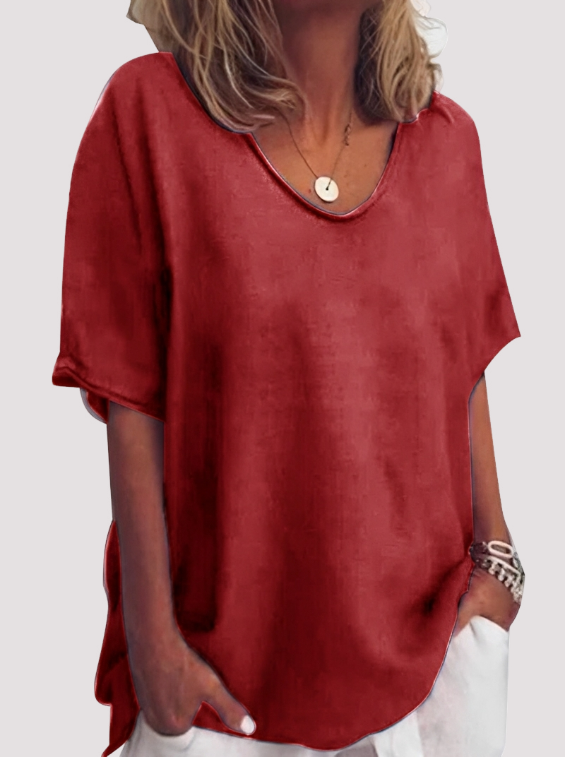 Joanne - Lässige und weite Bluse für Damen