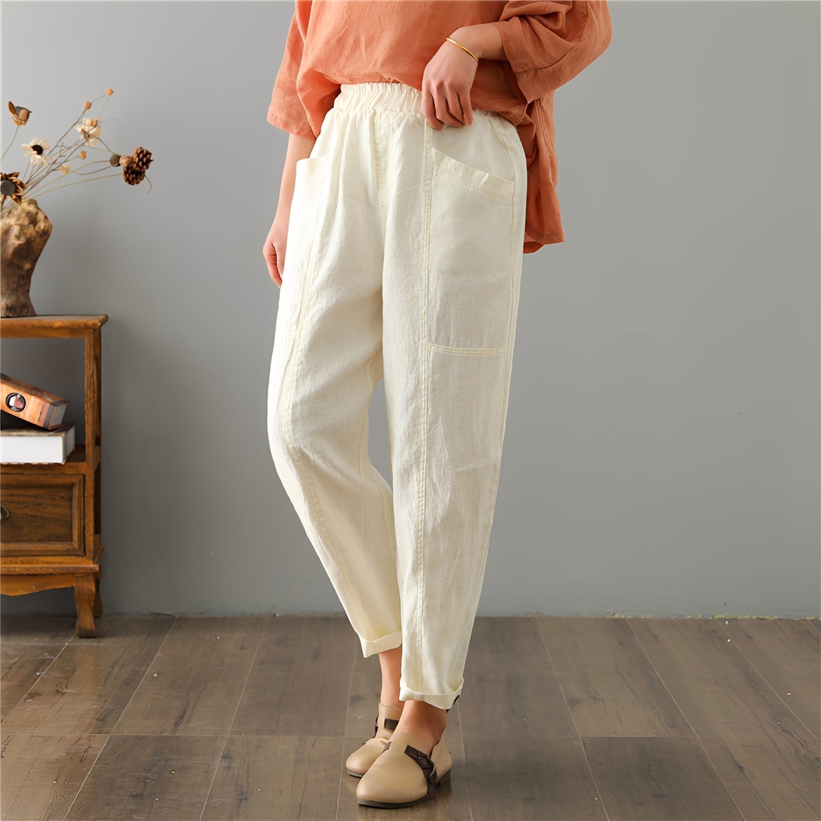 Gretchen - Lässige Hose mit Taschen für Frauen