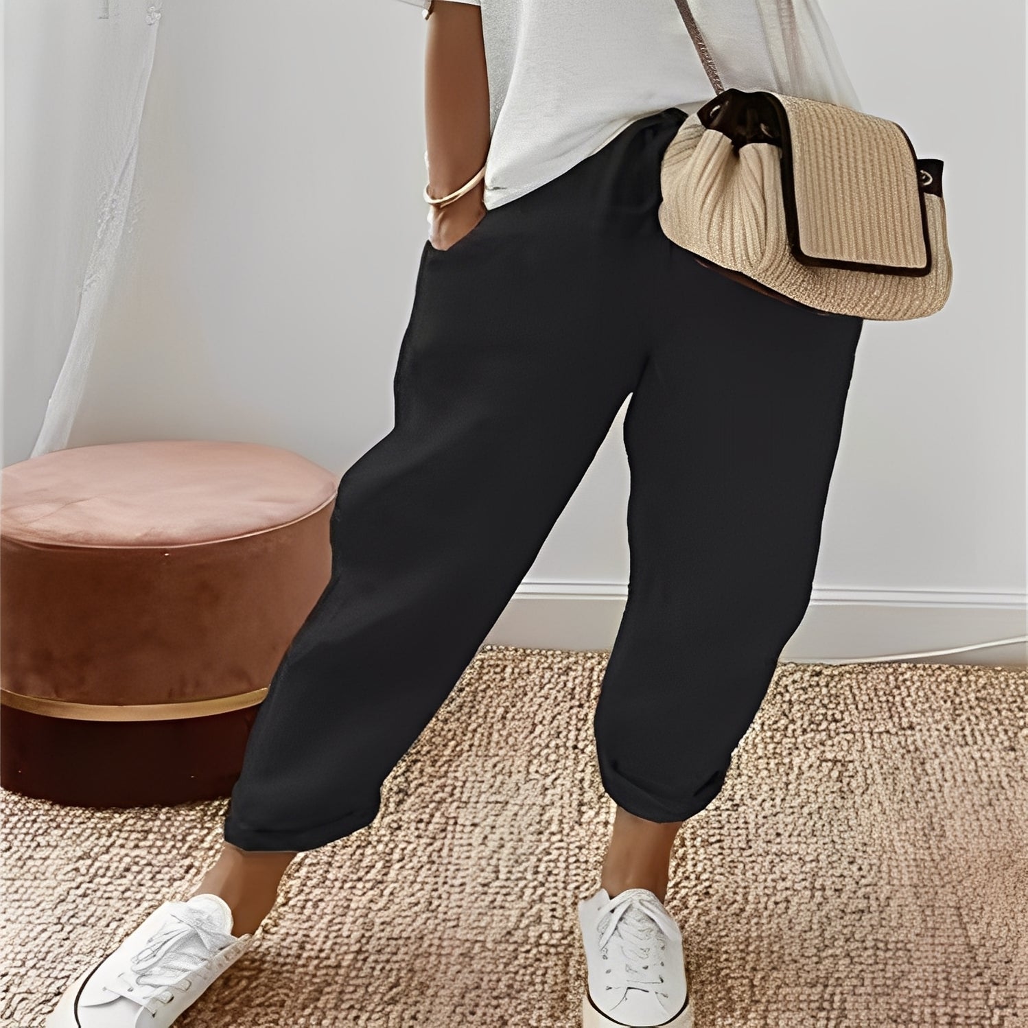 Brigitte - Damenhose mit verstellbarem Bund