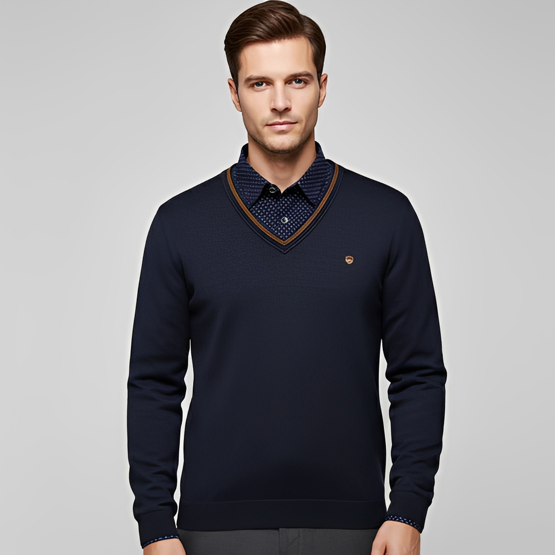 Elezer - Warmer und stilvoller Pullover für Herren