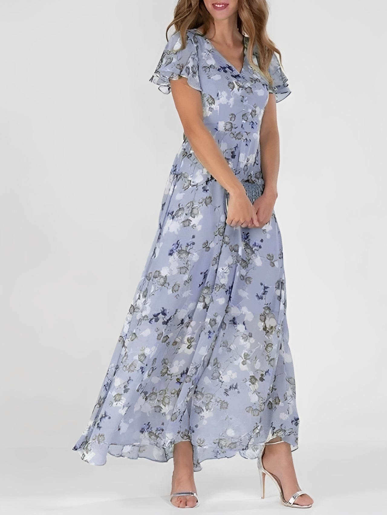 Eliza - Komfortables Damenkleid mit Blumenmuster